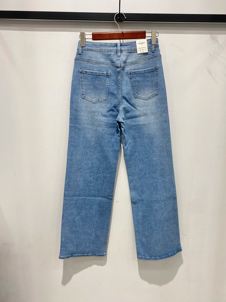G Smack Blue Wide Leg Jeans