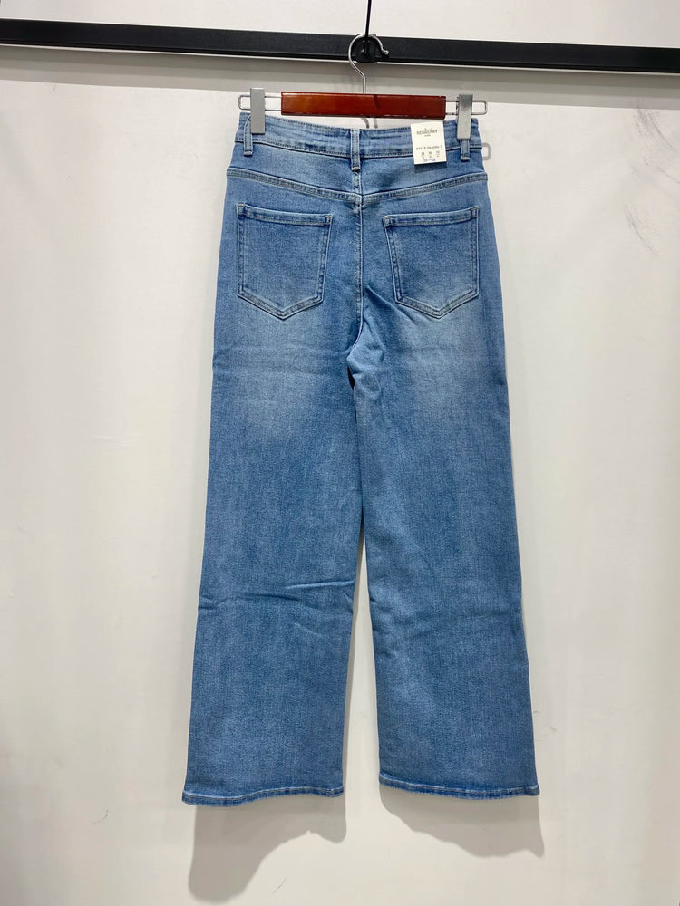 G Smack Blue Wide Leg Jeans