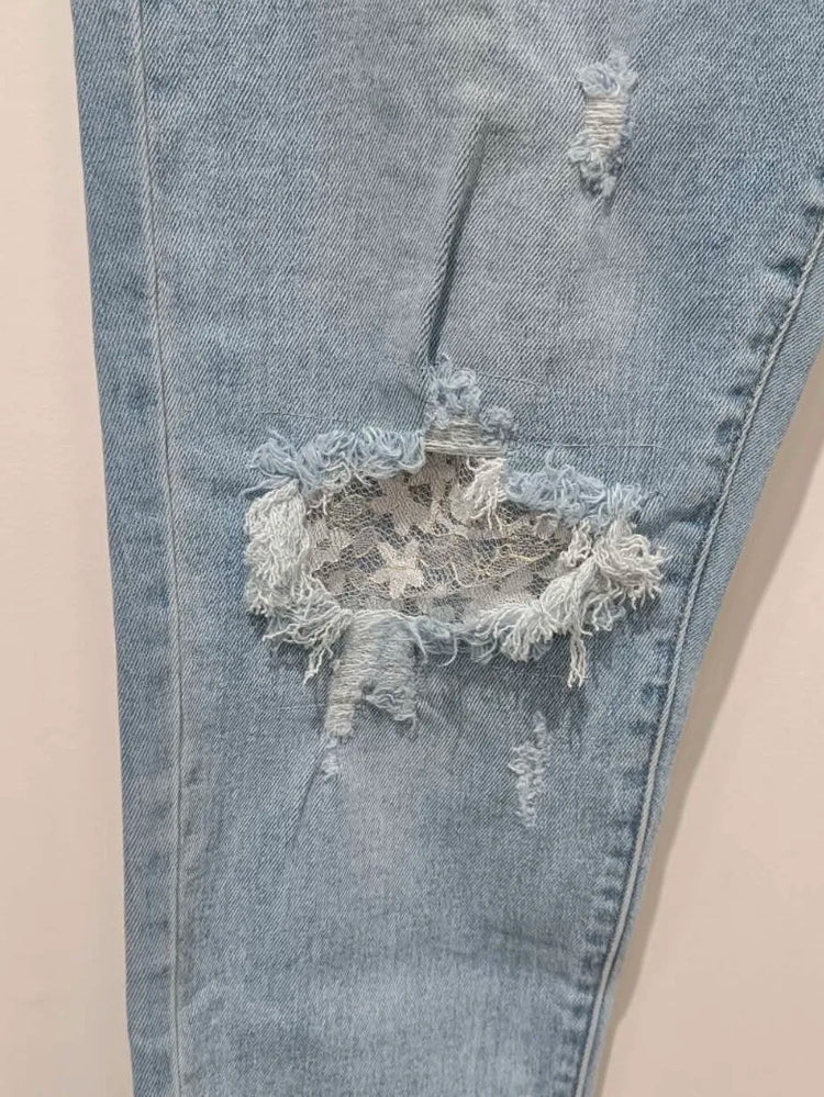 G Smack Blue Mom Jeans