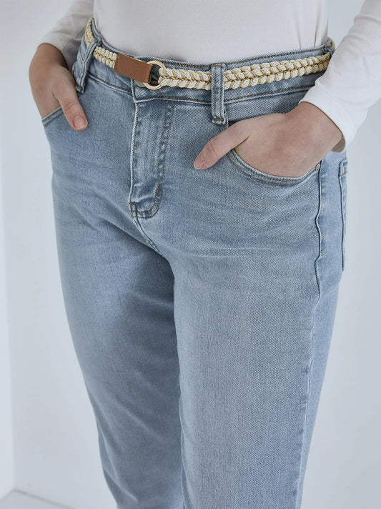 G Smack Blue Mom Jeans