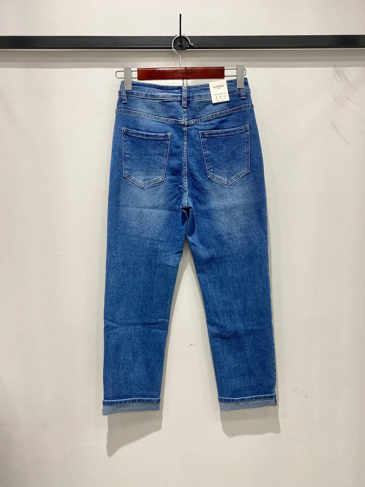 G Smack Blue Straight Jeans