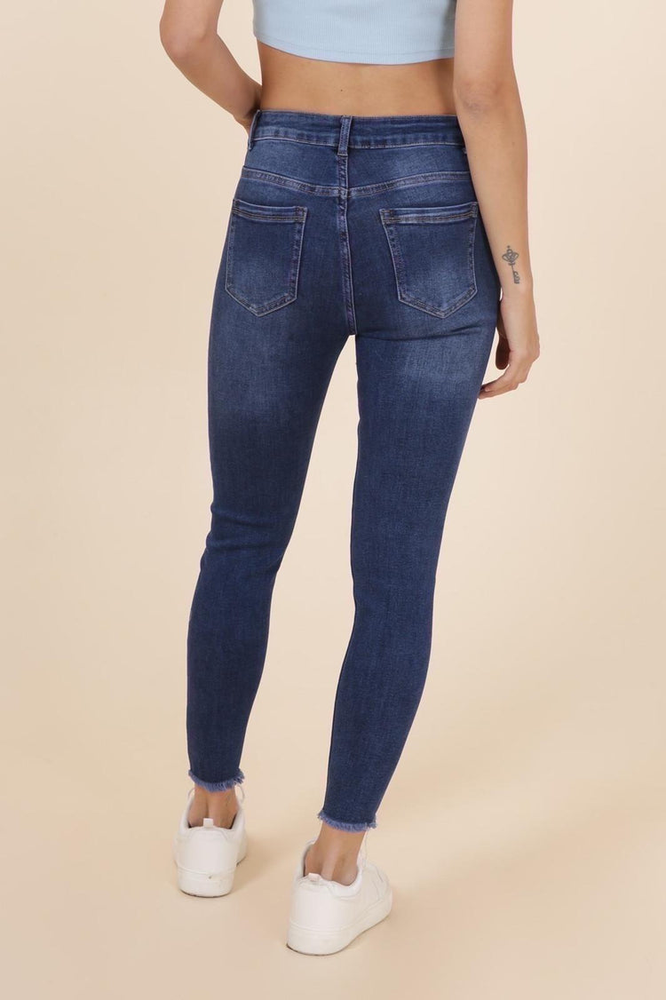 G smack stretchy distressed skinny jeans (10-20)