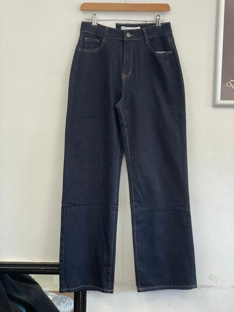 Dark Denim wide leg jeans (6-14)