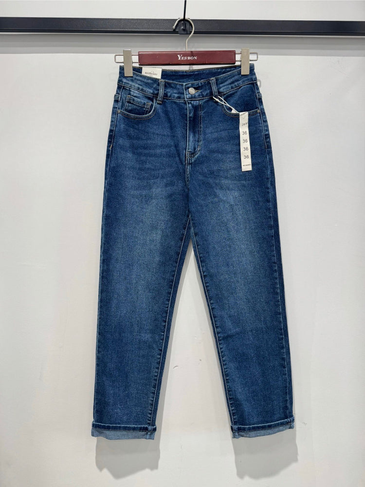 G Smack Stretchy Straight Leg Jeans (Dark Wash)