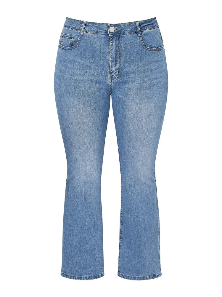 G Smack Blue Flare Jeans (44-54)