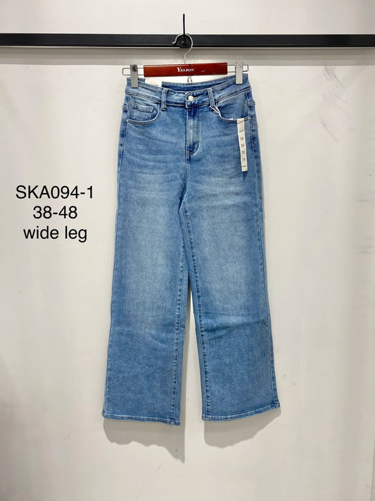 G Smack Blue Wide Leg Jeans