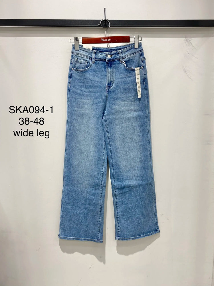 G Smack Blue Wide Leg Jeans