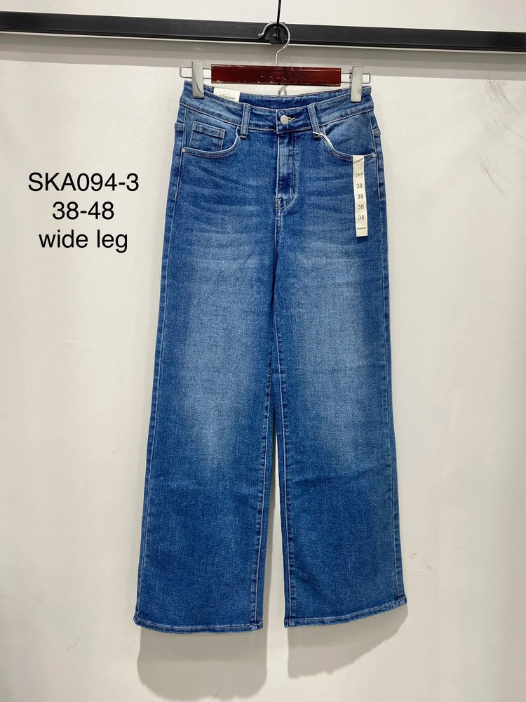 G Smack Dark Blue Wide Leg Jeans