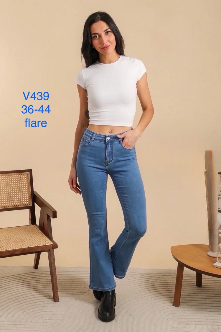 G Smack Blue Flare Jeans