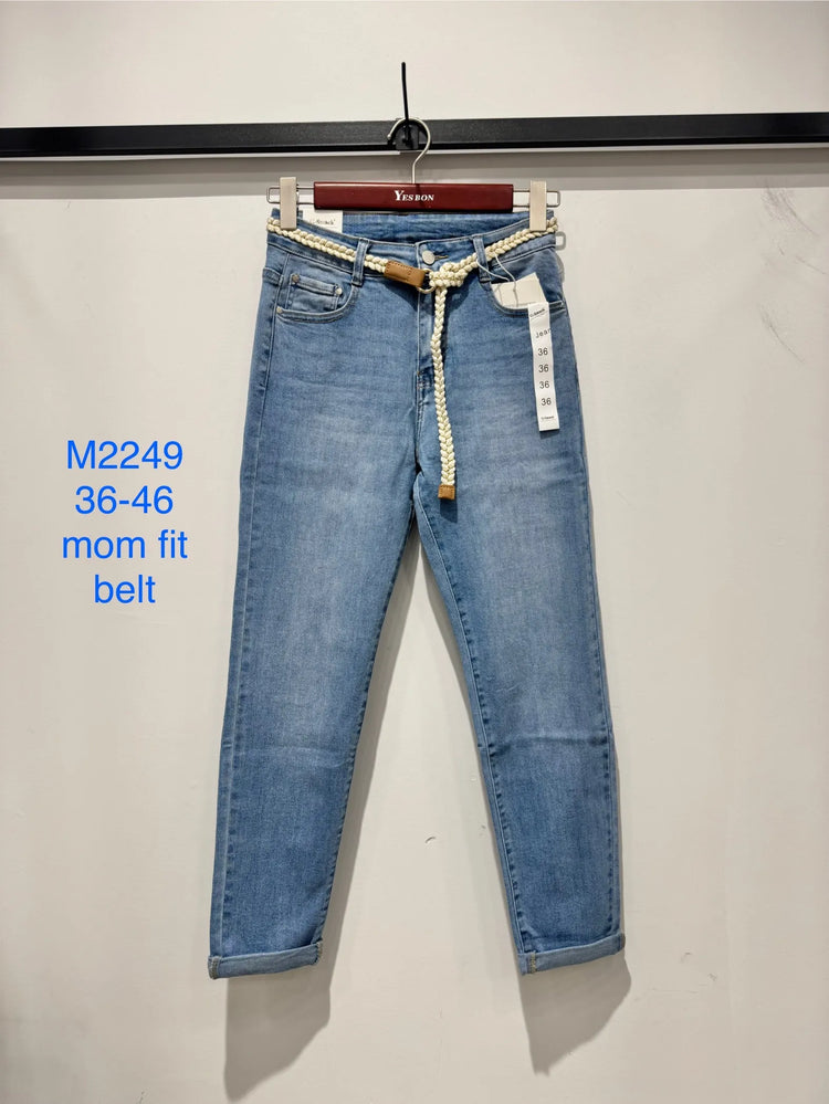 G Smack Blue Mom Jeans