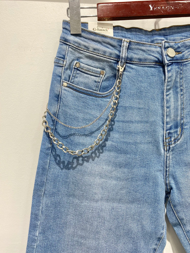 G Smack Blue Mom Jeans