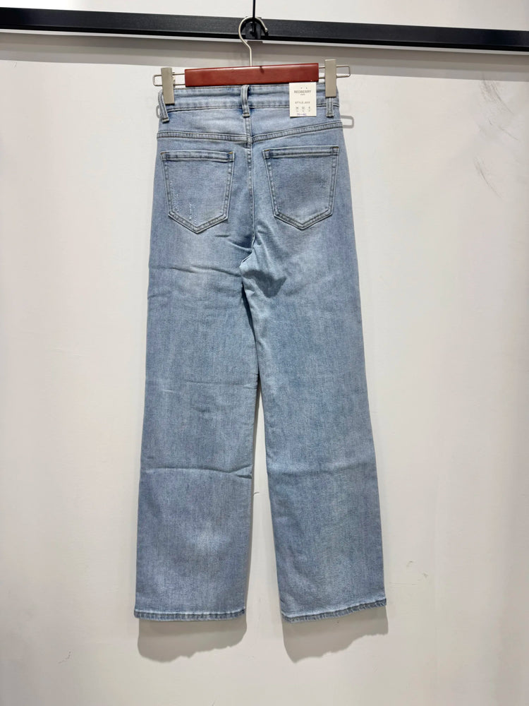 G Smack Blue Wide Leg Jeans