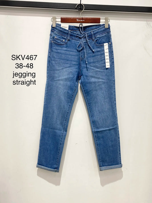 G Smack Blue Straight Jeans