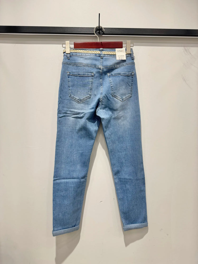 G Smack Blue Mom Jeans