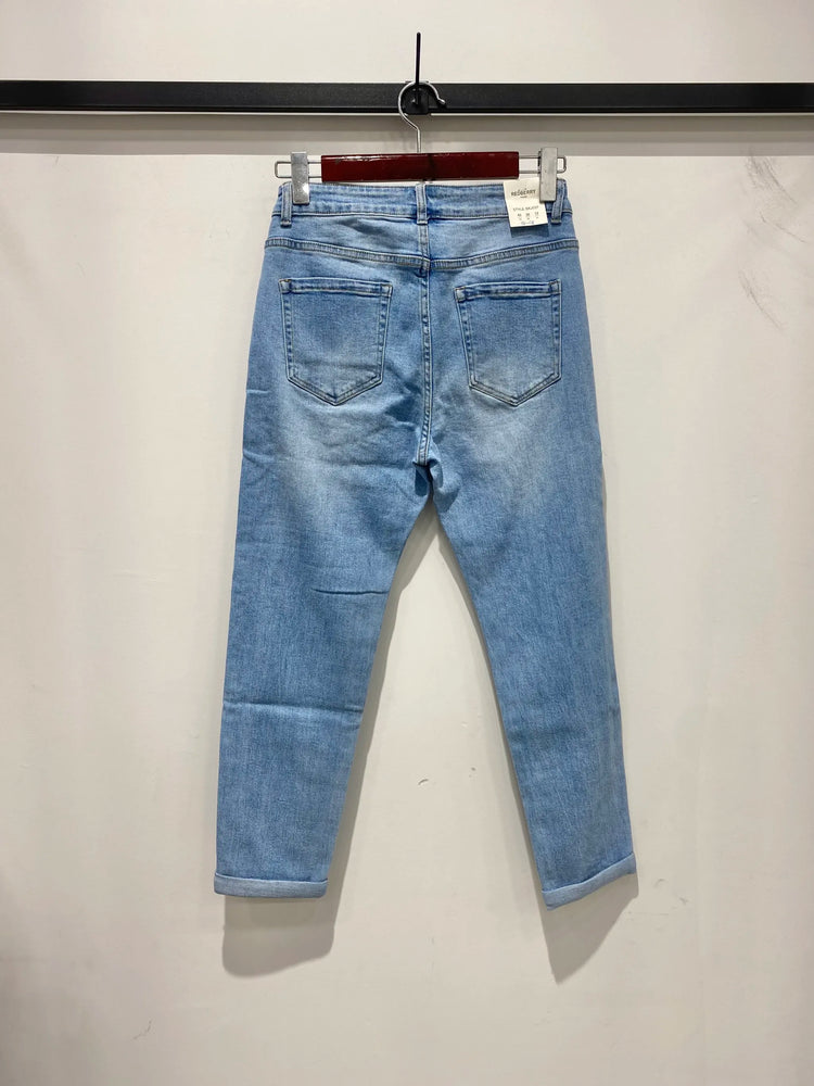 G Smack Blue Mom Jeans