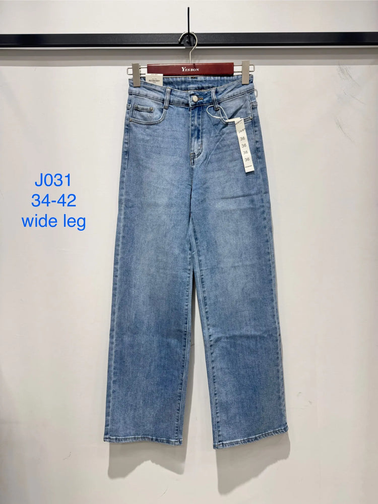 G Smack Blue Wide Leg Jeans