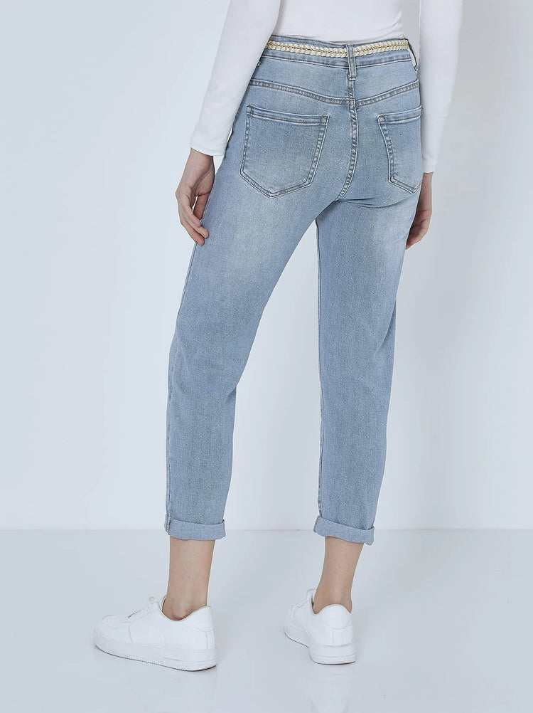 G Smack Blue Mom Jeans