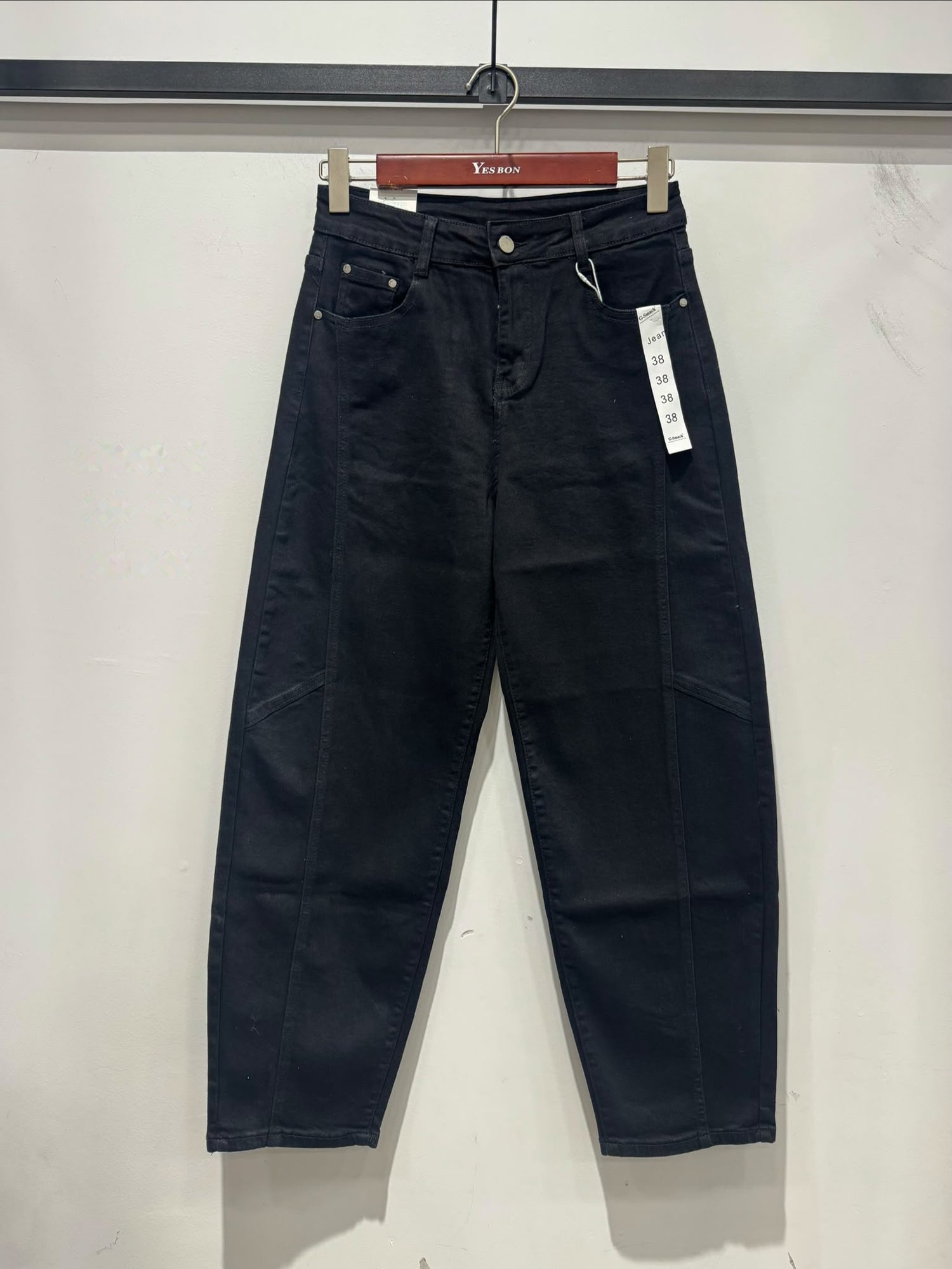 G Smack Stretch Balloon Jeans (8-18) - Black