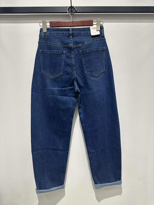 Barrel/balloon fit G smack stretch jeans dark blue