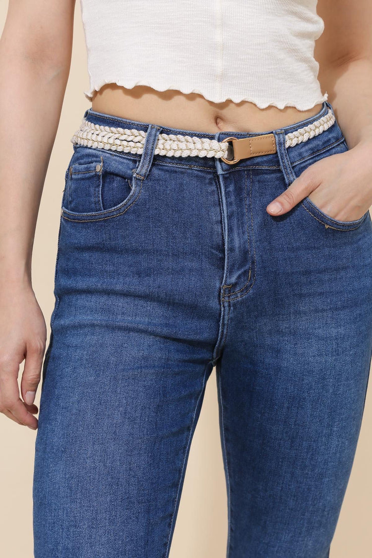 Stretchy G smack mom fit jeans