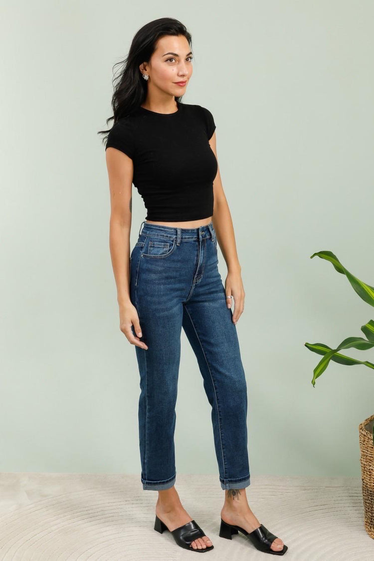 G smack straight leg jeans in (8-18)