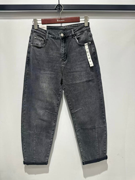 Barrel/balloon fit G smack stretch jeans dark Grey